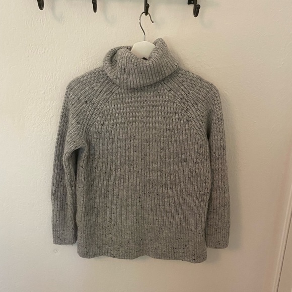 Madewell extra extra small gray turtleneck sweater - Picture 4 of 4